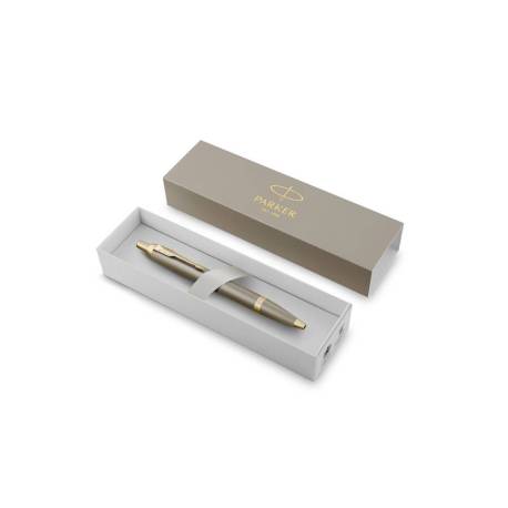 BOLIGRAFO MARCA PARKER IM RITUALS SANDSTONE ARENA/ORO