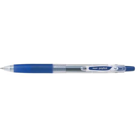 BOLIGRAFO MARCA PILOT POP LOL TINTA GEL RETRACTIL CLASSIC AZUL 0,7 MM