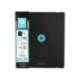 CARPETA CON RECAMBIO MARCA ANTARTIK A4 CUADRO 5MM FOAM 4 ANILLAS 35MM MIXTAS BICOLOR NEGRO MENTA