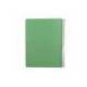 CUADERNO ESPIRAL MARCA ANTARTIK MICRO A4 TAPA FOAM 120H 90GR CUADRO 5MM 5 BANDAS 4 TALADROS COLOR VERDE MATCHA