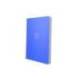 CUADERNO ESPIRAL MARCA ANTARTIK MICRO A4 TAPA FOAM 120H 90GR CUADRO 5MM 5 BANDAS 4 TALADROS COLOR AZUL
