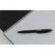 CUADERNO ESPIRAL MARCA ANTARTIK A4 TAPA FOAM 80H 90GR CUADRO 4MM CON MARGEN COLOR NEGRO