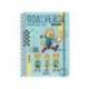 AGENDA ESCOLAR MARCA LIDERPAPEL 26-27 ESPIRAL MIX DISEÑOS SURTIDOS BILINGÜE 80G PAPEL FSC EXPOSITOR 6 UNIDADES