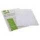 ETIQUETA ADHESIVA MARCA Q-CONNECT POLIESTER A4 BLANCO ALTO BRILLO PARA IMPRESORAS INKJET PACK CON 20 HOJAS