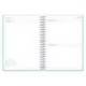 AGENDA ESCOLAR MARCA ANTARTIK 26-27 ESPIRAL PACK AND GO DIA PAGINAA5+ BILINGÜE 80G PAPEL FSC MENTA