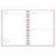 AGENDA ESCOLAR MARCA ANTARTIK 26-27 ESPIRAL PACK AND GO DIA PAGINAA5+ BILINGÜE 80G PAPEL FSC ROSA CORAL
