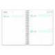 AGENDA ESCOLAR MARCA LIDERPAPEL 26-27 ESPIRAL ORIENTAL DIA PAGINA A6+ BILINGUE 80G PAPEL FSC SACAPUNTAS