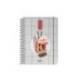 AGENDA ESCOLAR MARCA LIDERPAPEL 26-27 ESPIRAL ORIENTAL DIA PAGINA A6+ BILINGUE 80G PAPEL FSC FIDEOS