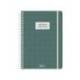 AGENDA ESCOLAR MARCA LIDERPAPEL 26-27 ESPIRAL PATTERN DIA PAGINA A5+ BILINGUE 80G PAPEL FSC CUADRICULA