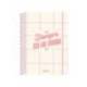 AGENDA ESCOLAR MARCA LIDERPAPEL 26-27 ESPIRAL GRAPHIC DIA PAGINA A5+ BILINGUE 80G PAPEL FSC ROSA