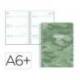 AGENDA ESCOLAR MARCA LIDERPAPEL 26-27 ESPIRAL MILITARY SEMANA VISTA A6+ BILINGUE 80G PAPEL FSC VERDE