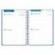 AGENDA ESCOLAR MARCA LIDERPAPEL 26-27 ESPIRAL CLASSIC 2 DIAS PAGINA A5 BILINGUE 70G PAPEL FSC AZUL MARINO