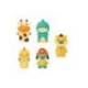 MARIONETAS DE DEDOS MARCA IMAGINOVO TINY TALES PVC EXPOSITOR DE CARTON SOBREMESA 10 UNIDADES SURTIDAS 360X235X320 MM