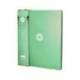 CARPETA 4 ANILLAS DE 35 MM MIXTAS MARCA ANTARTIK A4 FOAM COLOR VERDE MATCHA