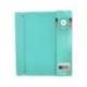 CARPETA 4 ANILLAS DE 35 MM MIXTAS MARCA ANTARTIK A4 FOAM COLOR MENTA