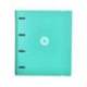 CARPETA 4 ANILLAS DE 35 MM MIXTAS MARCA ANTARTIK A4 FOAM COLOR MENTA
