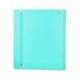 CARPETA 4 ANILLAS DE 35 MM MIXTAS MARCA ANTARTIK A4 FOAM COLOR MENTA