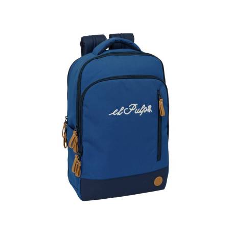 MOCHILA PARA PORTATIL 15,6" + TABLET + USB MARCA SAFTA EL PULPO 440X290X150 MM