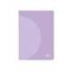 LIBRETA LIDERPAPEL 360 TAPA DE PLASTICO A5 48 HOJAS 90G/M2 HORIZONTAL CON DOBLE MARGEN COLORES PASTEL