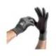 GUANTES DE NITRILO Y NYLON MARCA SAFETOP OXYLUX SATINADO TALLA 9