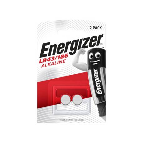 PILA MARCA ENERGIZER ALCALINA ESPECIALIDAD LR43 BLISTER DE 2 UNIDADES
