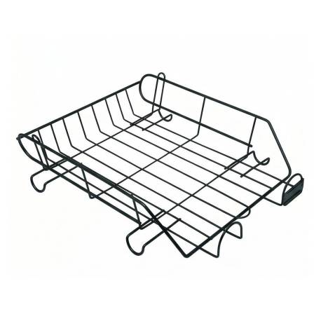 Bandeja de sobremesa apilable metalica
