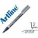 Rotulador Permanente Artline Silver Plata
