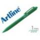 BOLIGRAFO ARTLINE ORB ECO GREEN RETRACTIL 1 MM COLOR VERDE