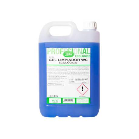 LIMPIADOR WC MARCA ZORKA GEL ECOLOGICO GARRAFA 5 LITROS
