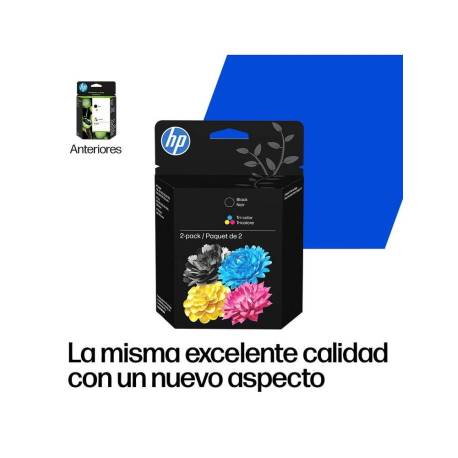 INK-JET MARCA HP PACK 302 NEGRO + 304 TRICOLOR