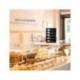 PIZARRA DOBLE CARA MARCA ARCHIVO 2000 CON BASE DE MADERA A4 VERTICAL METACRILATO NEGRO 100% RECICLABLE 40X210X330 MM