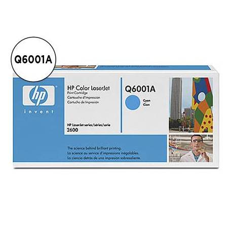 Toner HP 124A Q6001A Cian