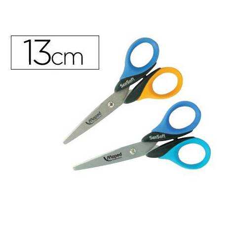Tijera escolar Maped 13cm sensoft