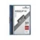Carpeta dossier con pinza central duraclip Durable 60 hojas Din A4 azul oscuro