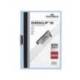 Carpeta dossier con pinza central duraclip Durable 30 hojas Din A4 azul