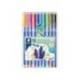 Rotulador Staedler Triplus punta fina triangular surtido pack de 10