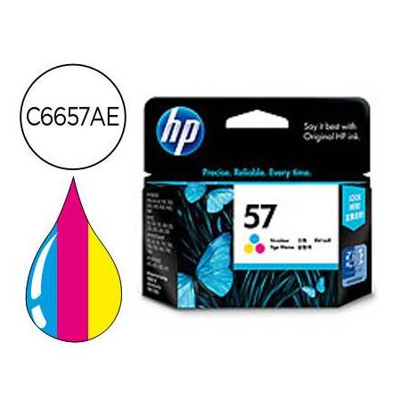 Cartucho HP 57 Tricolor C6657AE