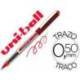 Rotulador-bolígrafo Uni-Ball rojo UB-150 0,3 mm
