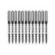 Rotulador-bolígrafo Uni-Ball negro UB-150 0,3 mm