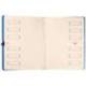 Carpeta clasificadora de carton compacto Saro 275x360 mm azul modelo 30