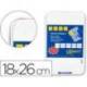 Pizarra Blanca Lacada 18x26 Clipper