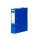 Archivador de palanca elba carton forrado folio azul lomo de 80 mm rado chic