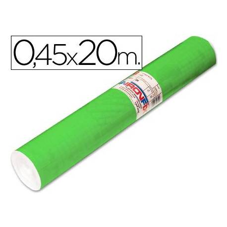 Aironfix Rollo Adhesivo 45cm x 20mt Unicolor Verde Medio