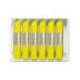 Lapices cera blanda Manley 12 unidades color amarillo limon