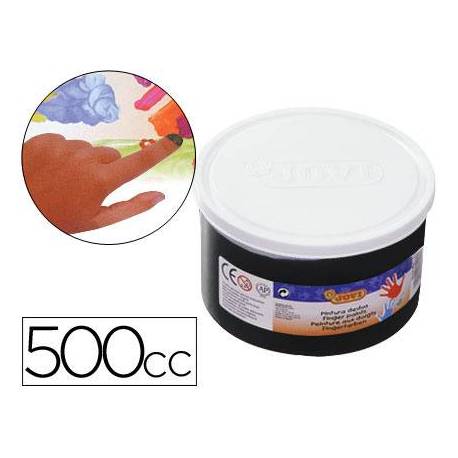 Pintura de dedos Jovi 500 cc negro