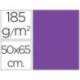 Cartulina Guarro violeta 500 x 650 mm 185 g/m2