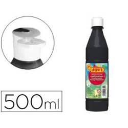 Tempera liquida Jovi negro 500 cc