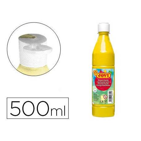 Tempera liquida Jovi amarillo 500 cc
