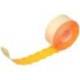 Rollo Etiquetas adhesivas Meto PVP fluor naranja 26 x 16