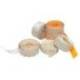 Rollo Etiquetas adhesivas Meto Precios naranja 32 x 19